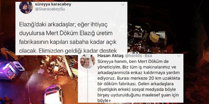 Bu Nasıl İnsanlık? Elazığ Depreminin Ardından Yalan Yardım Haberi Yayarak Depremzedeler Mağdur Edildi