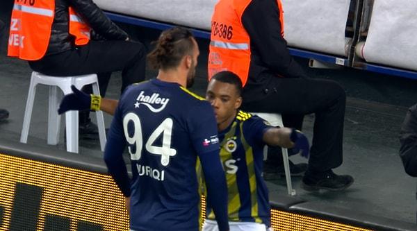 87.dakikada Fenerbahçe, Vedat Muriç'in attığı golle 2-0 öne geçti. Sağ kanattan gelen Garry Rodrigues pasını kale sahasına çıkardı Vedat Muriç'e sadece dokunmak kaldı.