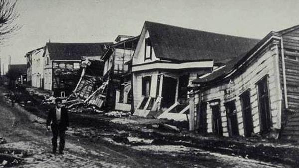 2. 1960 yılında meydana gelen ve dünyanın en büyük depremlerinden biri olan Büyük Şili Depremi'nin büyüklüğü richter skalasıyla kaç olarak ölçülmüştür?