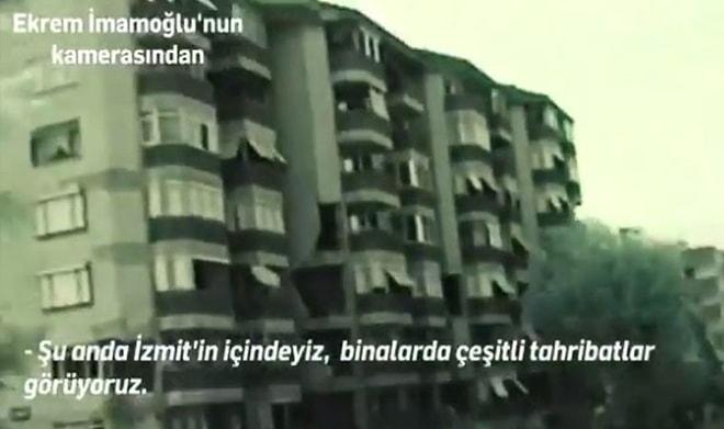 1999 Marmara Depremi Sonrası Gölcük'e Giden Ekrem İmamoğlu'nun Kaydettiği Görüntüler!