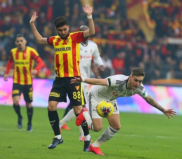 Beşiktaş, Süper Lig'in 19. haftasında deplasmanda Göztepe'ye konuk oldu.