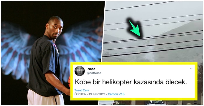 2012 Yılında Kobe Bryant’ın Helikopter Kazasında Öleceğini İddia Eden DotNoso’nun İronik Paylaşımı Kafaları Yaktı!