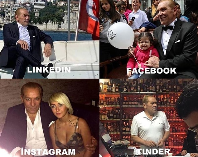 2. Her yere özel Atatürk'e benzemeyen adam...