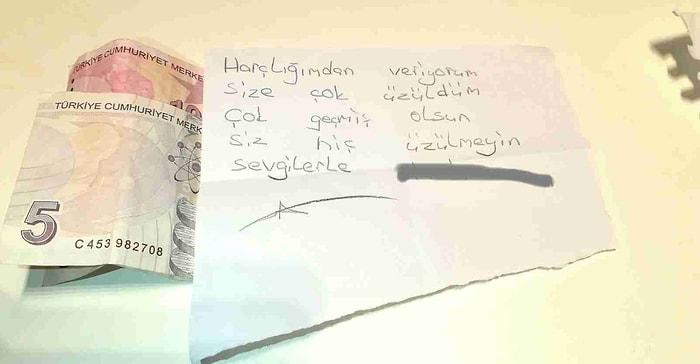 Elazığ'a Yardım Paketinden Çıkan Not: 'Harçlığımdan Veriyorum, Siz Hiç Üzülmeyin'