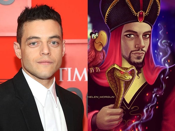 Рами Малек похож на Джаффара из "Алладина"