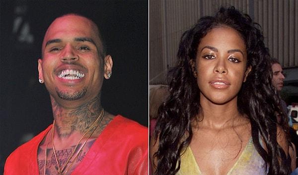2. Chris Brown'ın Aaliyah takıntısı herkesin malumu.
