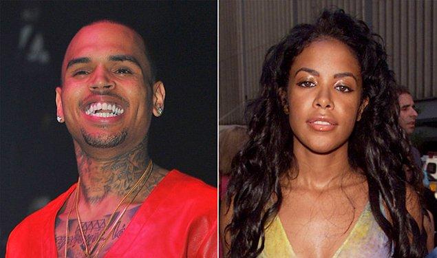 2. Chris Brown'ın Aaliyah takıntısı herkesin malumu.