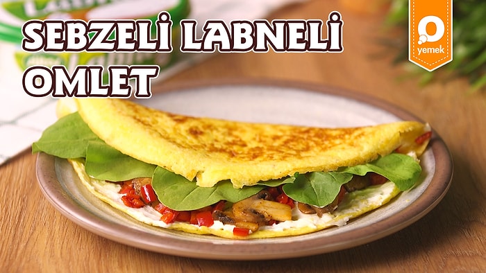 Hafta Sonu Kahvaltısının En Lezzetli Hali: Sebzeli Labneli Omlet Nasıl Yapılır?