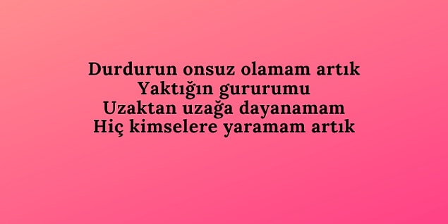 9. Hangi şarkı bu?