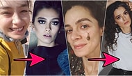 Profesyonel Makyajla Birlikte Yepyeni Birine Dönüşerek Plastik Cerrahiye Alternatif Bir Çözüm Üreten Ünlü İsimler