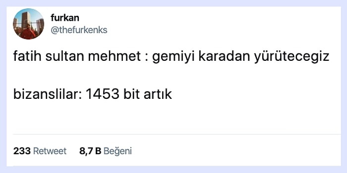 "Bit Artık 2020" Kalıbından Yola Çıkarak Tarihi Olayları Mizahına Alet Eden 16 Kişi