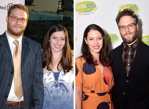 10. Сет Роген и Лорен Миллер, 16 лет вместе