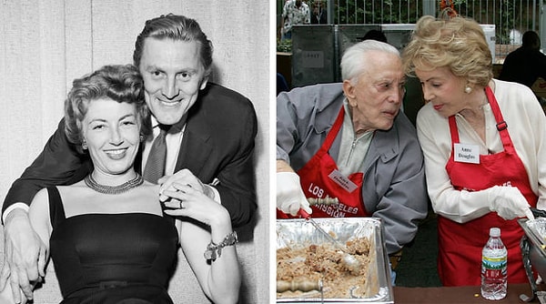 13. Кирк Дуглас и Энн Байденс, 66 лет вместе