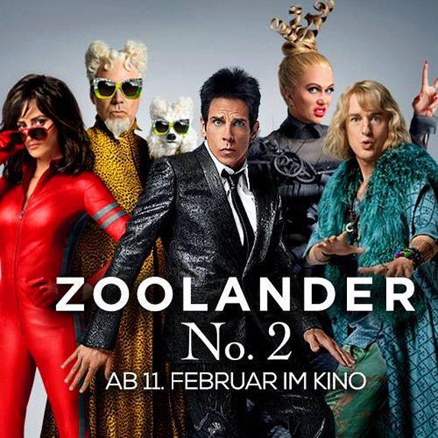 24. Zoolander 2-Zırtapoz 2 (2016)