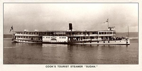 4. Agatha Christie’nin Nil Nehri üzerinde bulunan buharlı gemisi