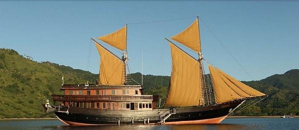 10. Jack Sparrow'un özel lüks gemisi 'The Alila Purnama'