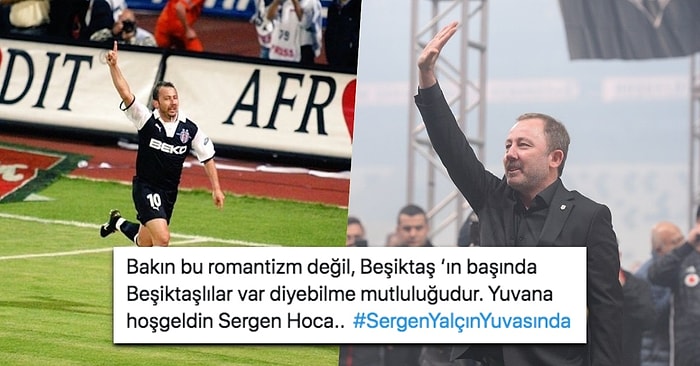 Bir Gün Kavuşacağız Demişti! Sergen Yalçın Teknik Direktör Olarak Yuvası Beşiktaş'a Döndü