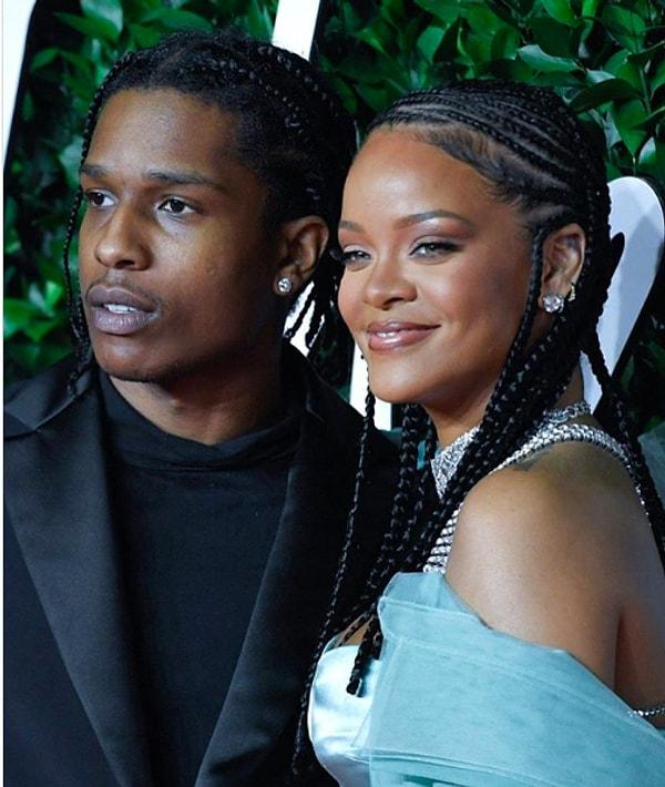10. Rihanna ile Asap Rocky'nin takıldıklarını öğrendik!