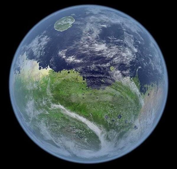 6. Eğer hala manyetik alanı, atmosferi ve suyu olsaydı bu Mars olabilirdi 👇