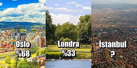 İstanbul Şaşırtmadı! Dünyadaki Şehirlerin Yeşil Alan Oranlarını Görünce Çok Şaşıracaksınız