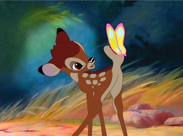 16. 'Bambi', kötü karakterin hiç görünmediği tek Disney filmidir.