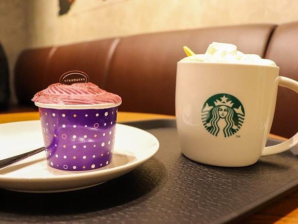 İşte Güney Kore'de bulunan Starbucks'tan sipariş edilen birkaç ürün: