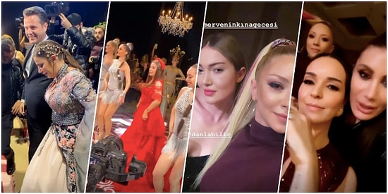 Adeta Bir Şenlik Gibi! Merve Özbey'in Ünlülerin Akın Ettiği Görkemli Kına Gecesine Dair Her Şey