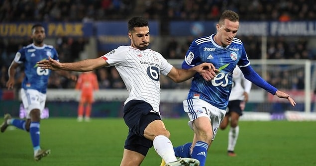 Fransa Ligue 1'in 22. hafta mücadelesinde Lille, Strasbourg'u deplasmanda 2-1 yendi. Milli futbolcumuz Zeki Çelik 90 dakika sahada kaldı.