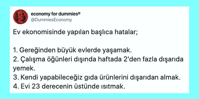 Fakire Fakirlik Öğreten Cinsten Tasarruf Tavsiyelerinde Bulunan Twitter Kullanıcısına Gelen Haklı İsyanlar