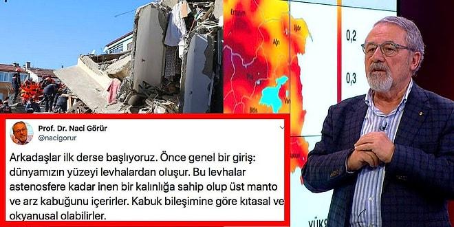 Türkiye'nin Yakasını Bir Türlü Bırakmayan Depremle İlgili Prof. Dr. Naci Görür'den Herkesin Mutlaka Bilmesi Gereken 6 Ders