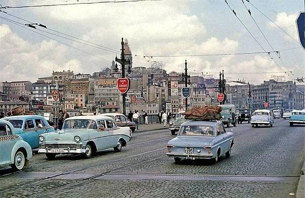 15. Galata Köprüsü, İstanbul, 1966.