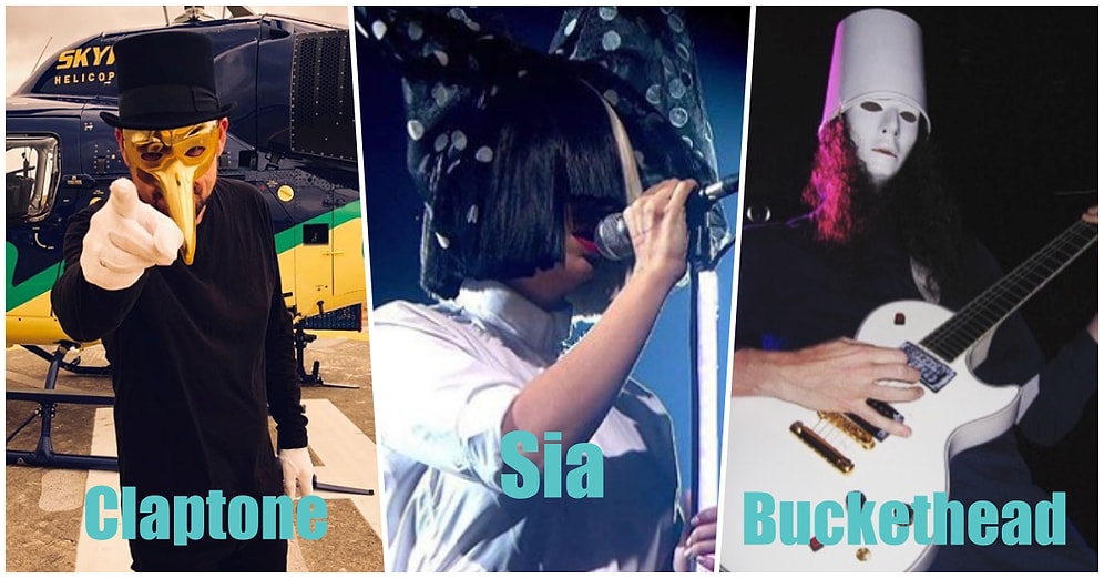 Esrarengiz Kimlikleriyle Sahne Almayı Tercih Ederek Hepimizi Meraktan Çatlatan 15 Sanatçı