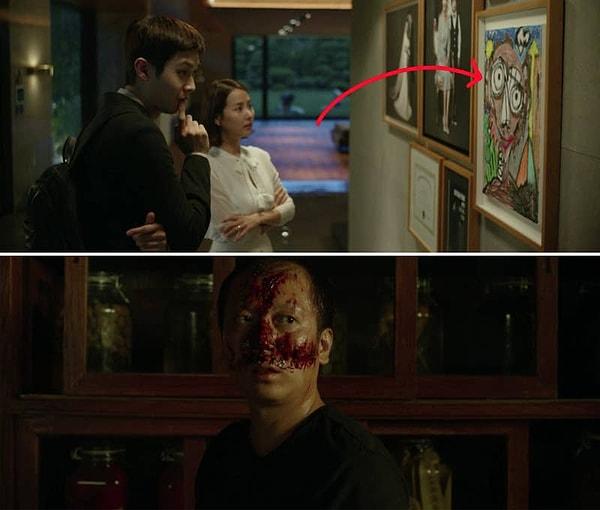 8. Da-song'un oto-portresi aslında onu değil Geun-se'nin bodrumda yaşamaya başlamadan önceki halini gösteriyor olabilir.
