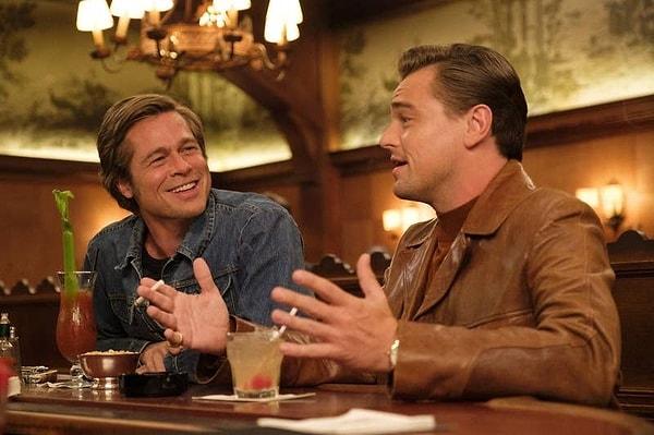23. Brad Pitt ve Leonardo DiCaprio, Once Upon a Time in Hollywood için birçok kez doğaçlama yaptı.
