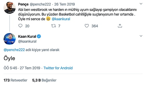 Ülkeye Basketbolu Sevdiren Adam Kaan Kural'ın Twitter'da Takipçilerine Verdiği Birbirinden Eğlenceli Yanıtlar