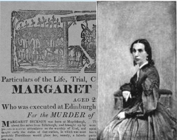 1724 yılında İskoçya'nın başkenti Edinburg, Margaret Dickson'ın şaşırtıcı hikayesine ev sahipliği yaptı.