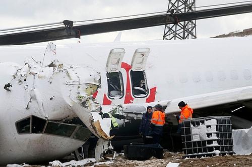 Sabiha Gökçen'deki Kaza: Boeing Heyeti Uçağı İnceledi, Enkaz Kaldırılıyor