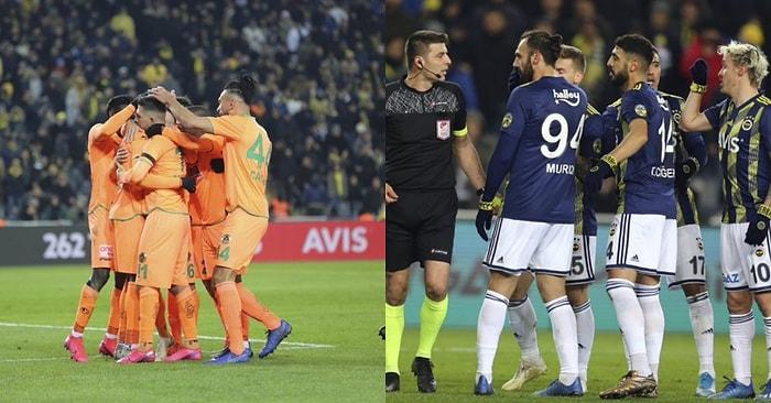 Bol Penaltılı Bol Tartışmalı Maçta Kazanan Yok! Fenerbahçe-Aytemiz Alanyaspor Maçında Yaşananlar ve Tepkiler