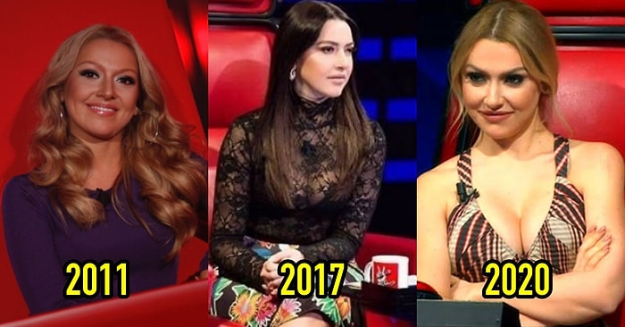 Hadise 10 Yıllık O Ses Türkiye Jüriliğinde Her Sezon Başka Bir İmajla İzleyici Karşısına Çıkarak Büyüledi!