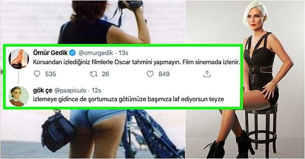 5. Ömür Gedik 'korsan' tweetiyle sosyal medyada gündem oldu!