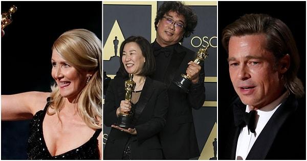 9. Amerika Los Angeles'ta bulunan Dolby Tiyatrosu'nda düzenlenen Oscar Ödülleri, dün gece sahiplerini buldu!