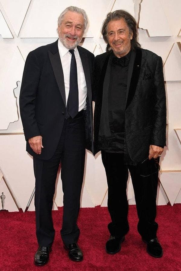 34. Robert De Niro & Al Pacino