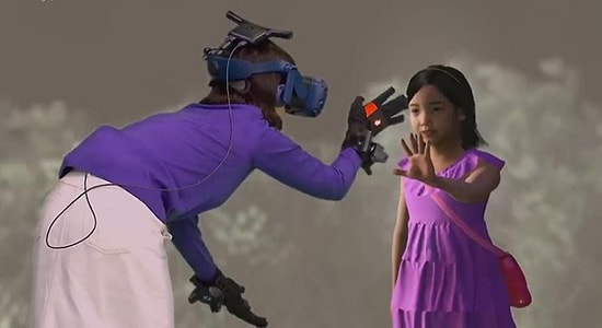 Мать в Южной Корее встретилась с образом своей умершей дочери с помощью виртуальной реальности