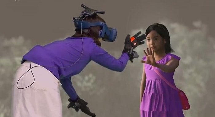 Мать в Южной Корее встретилась с образом своей умершей дочери с помощью виртуальной реальности