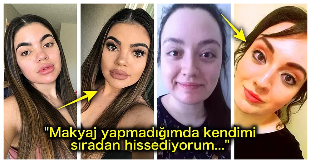 Doğal ve Makyajlı Hallerine Gelen Tepkilerle İnsanların Ne Kadar Acımasız Olabileceğini Gösteren 27 Kişi