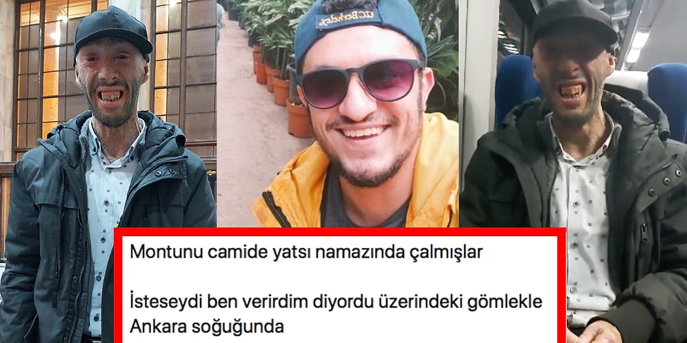 Hastalığı Nedeniyle Gündüzleri Dışarı Çıkamayan Refik Töre'yle Karşılaşan Genç, Twitter'da Yardım Çağrısında Bulundu