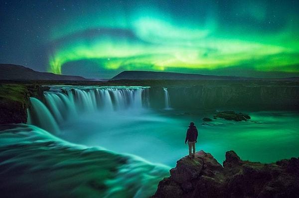 2. Goðafoss Waterfall, İzlanda - Korkutucu ama büyüleyici de.