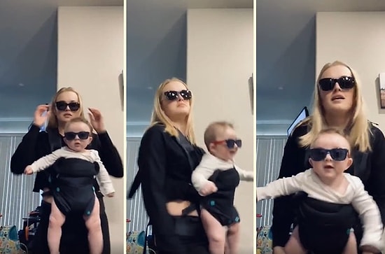 Çocuğuyla Birlikte Muhteşem Şekilde Eğlenen Annenin İzleyeni Çocuk Sahibi Olmaya İkna Edecek Muazzam Görüntüleri!