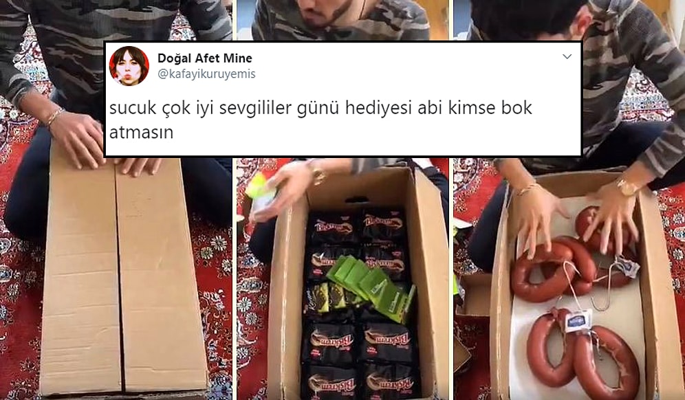 'Ramazan Kolisi' Gibi Sevgililer Günü Kolisi Hazırlayan İnsanlardan İzlerken Kilo Aldıracak İlginç TikTok Akımı!