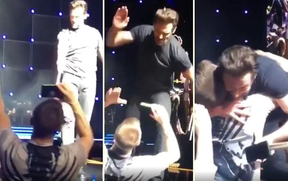 Hayranı ile Muhteşem Anlar Yaşayan Hugh Jackman!